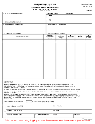 Certificate Of Origin Wikipedia