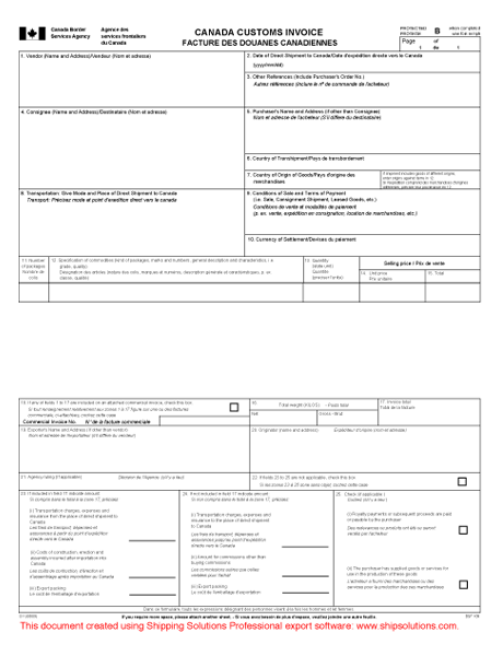 Canada-Customs-Invoice-Thumbnail