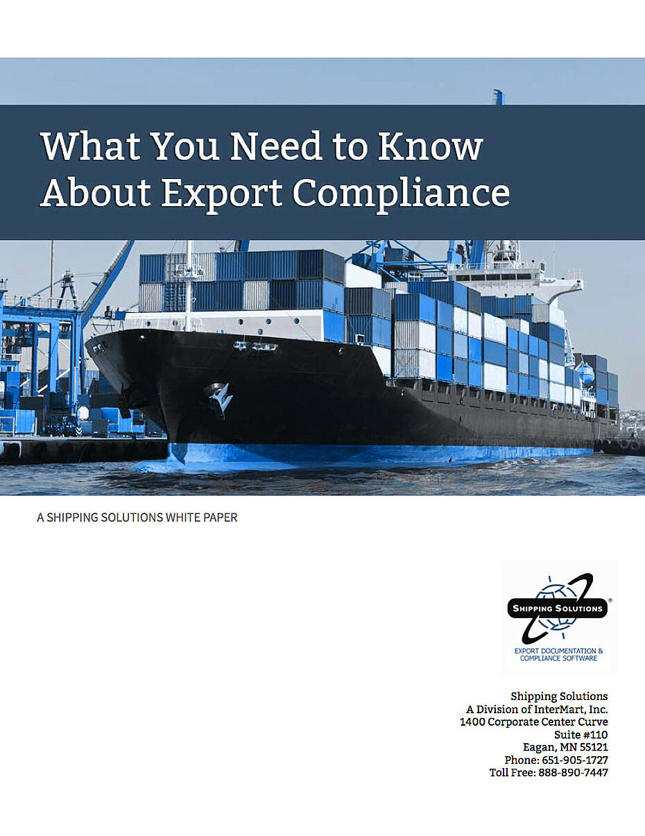 Whitepaper What You Need to Know About Export Compliance