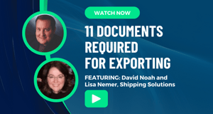 11 Documents Required for Exporting