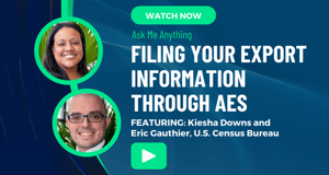 Ask Me Anything: Filing Your Export Information through AES
