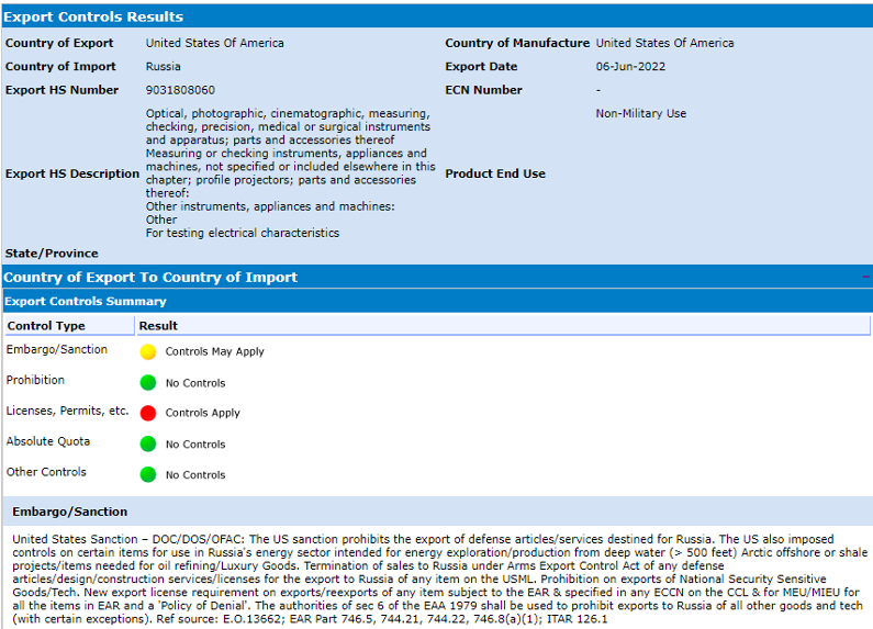 Russian Sanctions - Screen 2