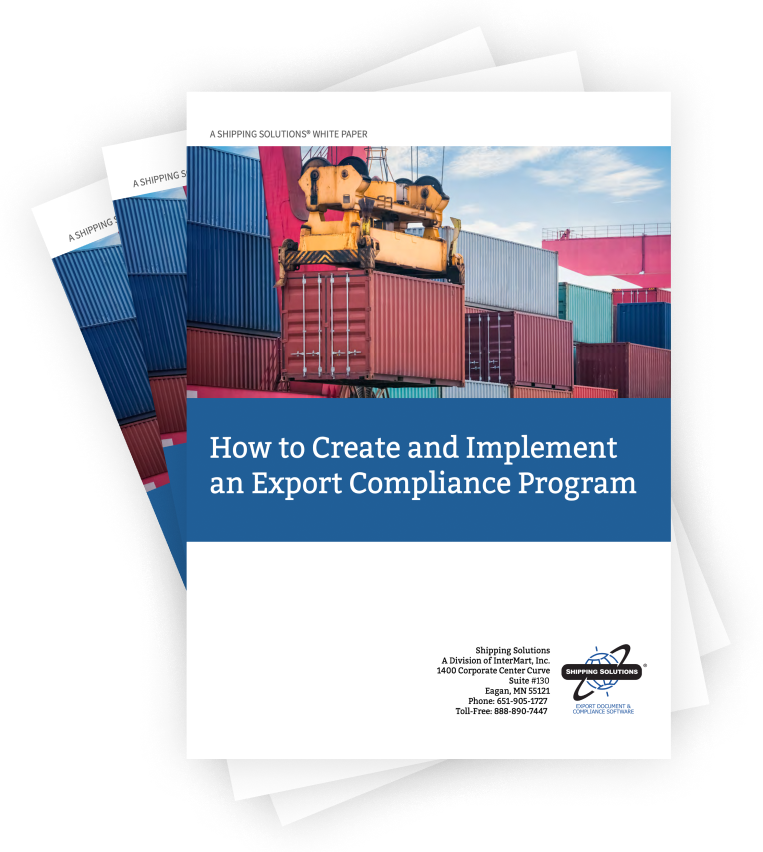 How to Create and Implement an Export Compliance Program | Shipping Solutions
