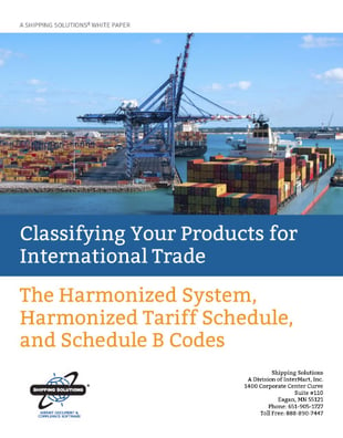Classifying Your Products for International Trade