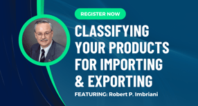 Classifying Your Products for Importing and Exporting