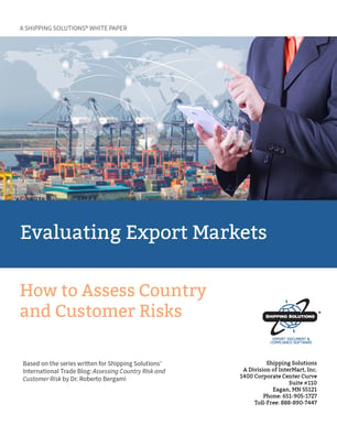 Evaluating Export Markets