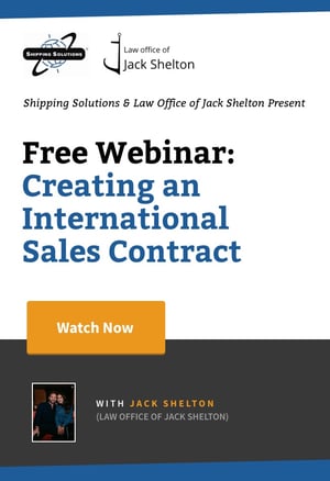 Webinar - Creating an International Sales Contract - Watch Now