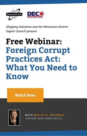 Webinar - Foreign Corrupt Practices Act_ What You Need to Know - Shipping Solutions