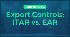 Export Controls ITAR vs. EAR 