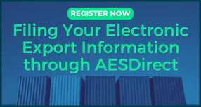 Filing Your Electronic Export Information through AESDirect