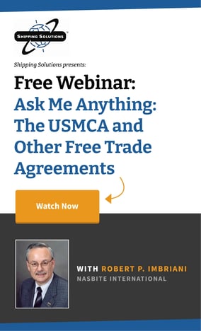 Ask Me Anything: The USMCA and Other Free Trade Agreements - Shipping Solutions