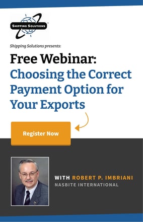 Choosing the Correct Payment Option for Your Exports - Shipping Solutions