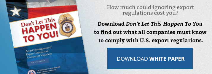 Download How to Determine if You need an Export License White Paper