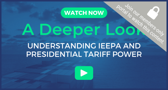 A Deeper Look: Understanding IEEPA and Presidential Tariff Power
