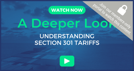 A Deeper Look: Understanding Section 301 Tariffs