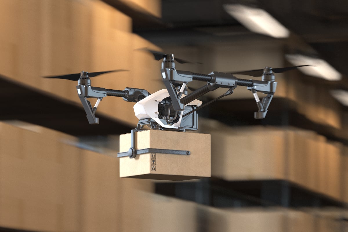 Fancy kjole frokost vinden er stærk The Future of Drones in Logistics and Supply Chain Management