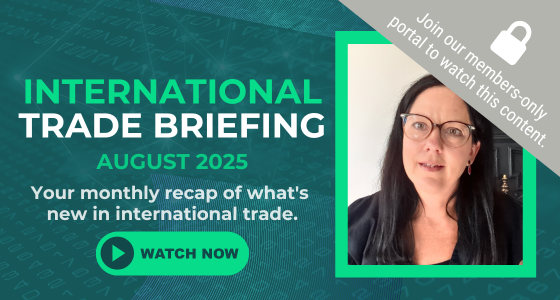 International Trade Briefing: August 2025 [Video]