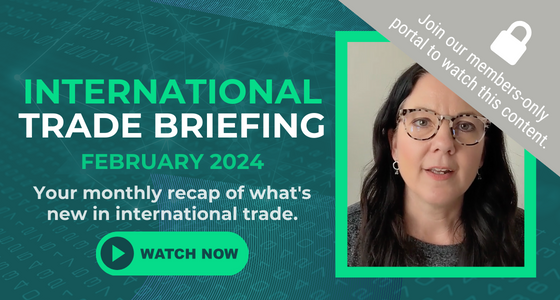 International Trade Briefing: February 2024 [Video]