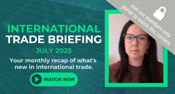 International Trade Briefing: July 2025 [Video]