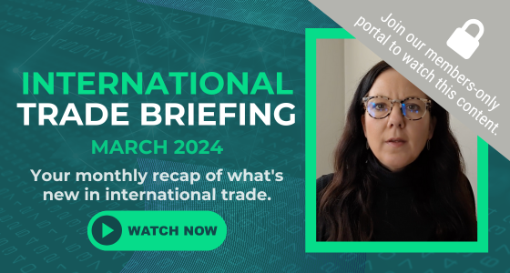 International Trade Briefing: March 2024 [Video]