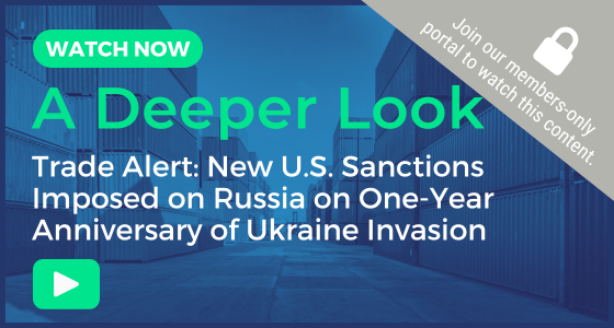 New U.S. Sanctions Imposed on Russia on One-Year Anniversary of Ukraine Invasion | Shipping Solutions