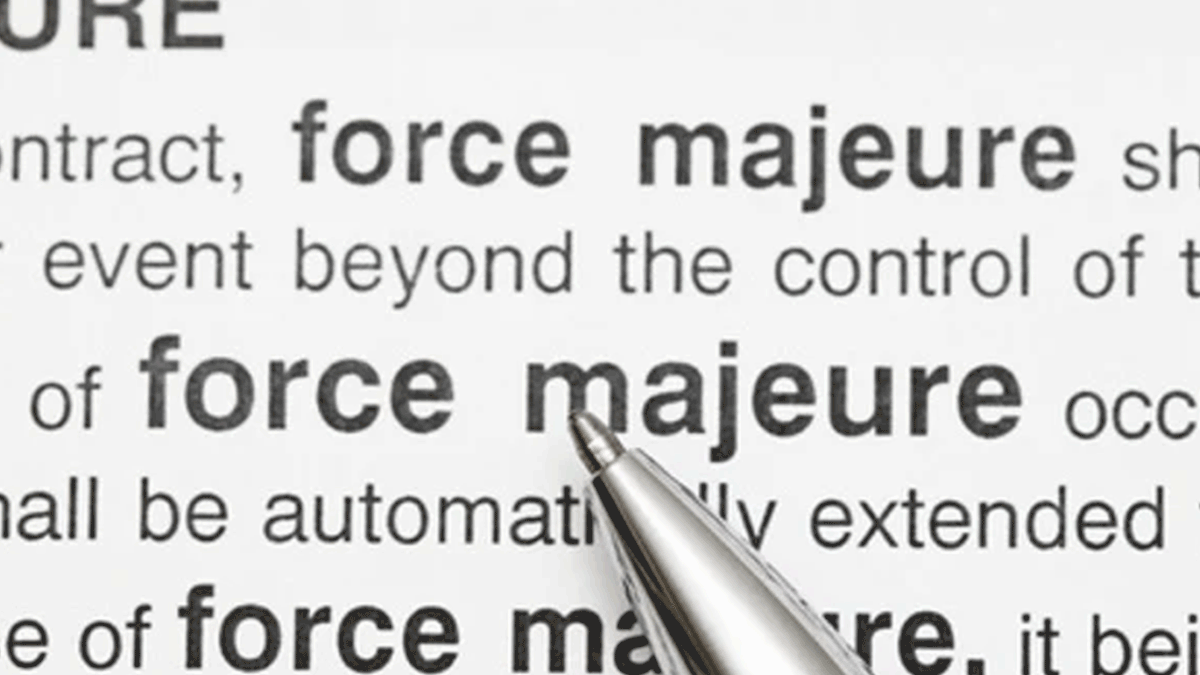 Take a Hard Look at the Force Majeure Clause in Your International Sales Contract