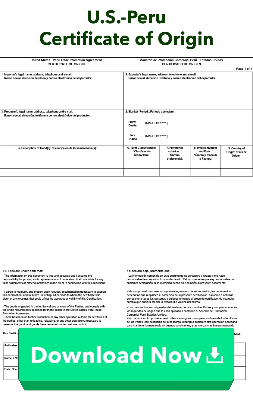 Peru TPA