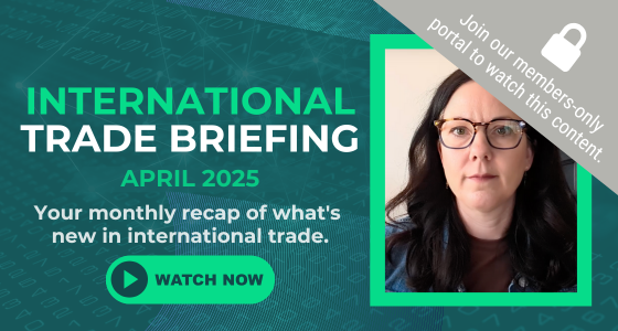 International Trade Briefing: April 2025 [Video]