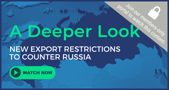 A Deeper Look: New Export Restrictions to Counter Russia [Video]