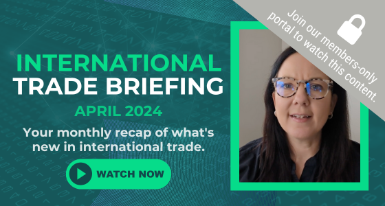 International Trade Briefing: April 2024 [Video]