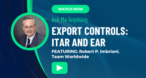 Ask Me Anything - Export Controls_ ITAR and EAR