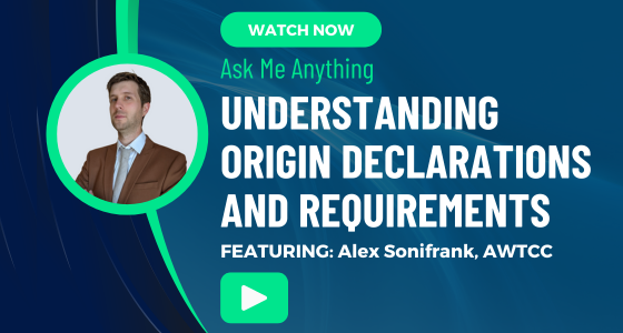 Ask Me Anything - Understanding Origin Declarations and Requirements