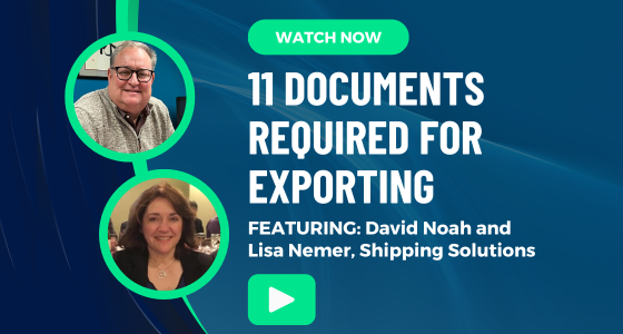 11 Documents Required for Exporting
