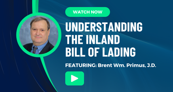 Understanding the Inland Bill of Lading