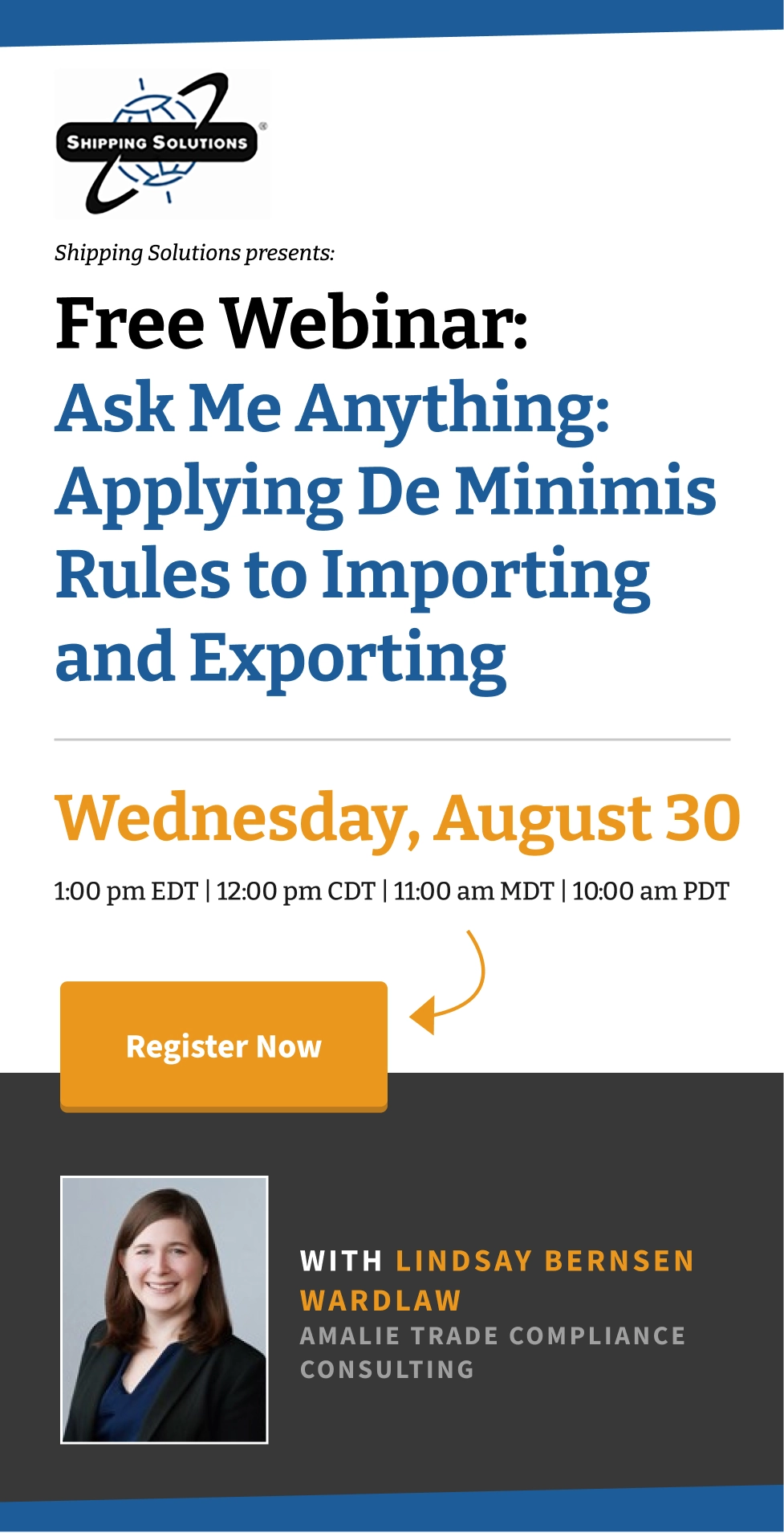 Ask Me Anything: Applying De Minimis Rules to Importing and Exporting - Shipping Solutions