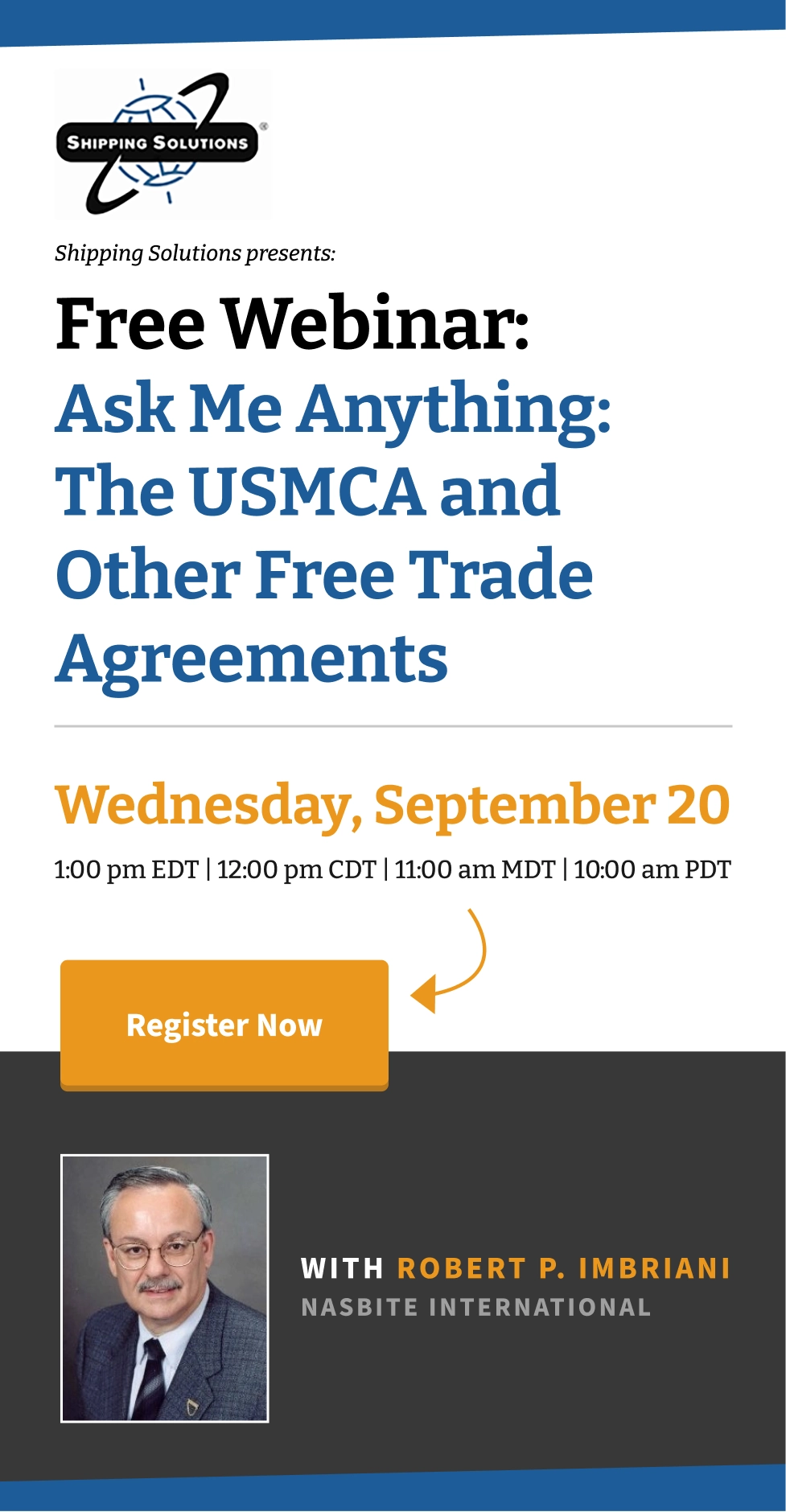 Ask Me Anything: The USMCA and Other Free Trade Agreements - Shipping Solutions