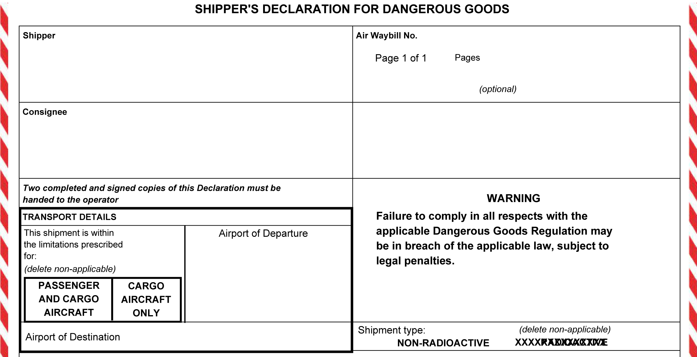 Form 888 declared at meaning